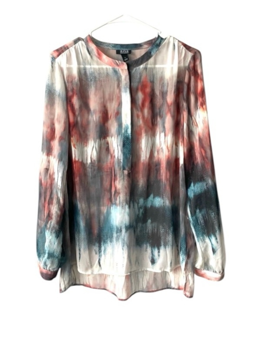 A.n.a button down blouse - Picture 1 of 9